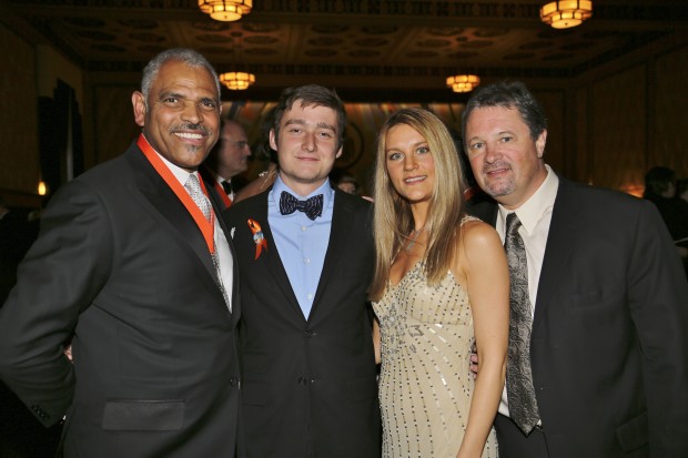 Arnold Donald, Zachery, Tamara and Graham Hill